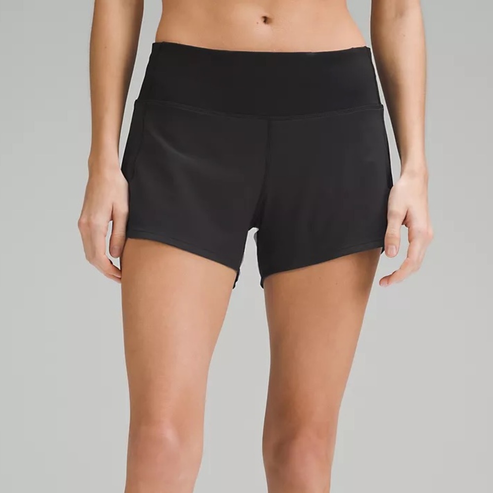 Lululemon Speed Up Mid Rise Lined Short 4”